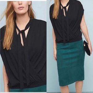 NWOT Anthropologie Rambuteau Surplice Top